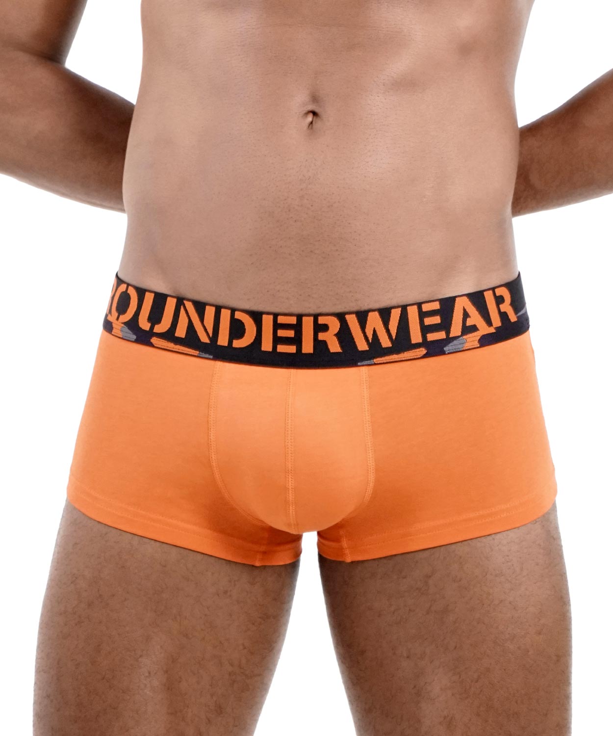 Army Cotton Hipster Trunk Essentials Orange