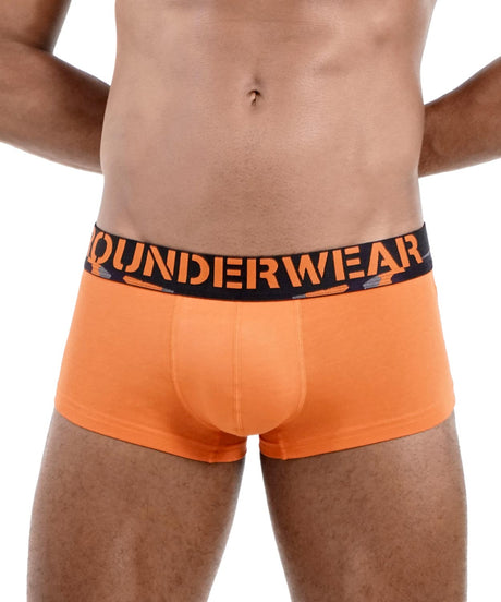 Army Cotton Hipster Trunk Essentials Orange