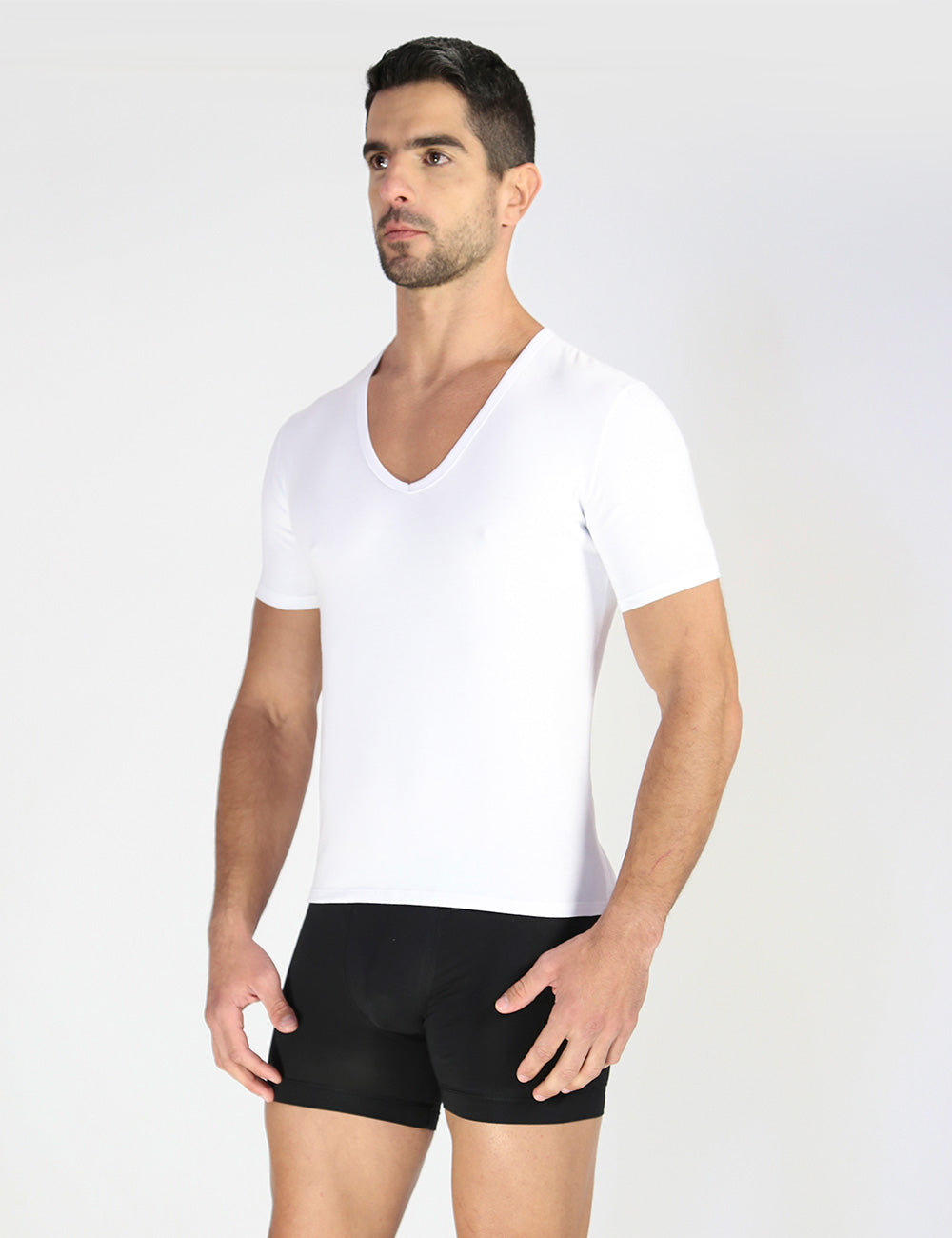 Deep V-Neck T-Shirt 2-Pack