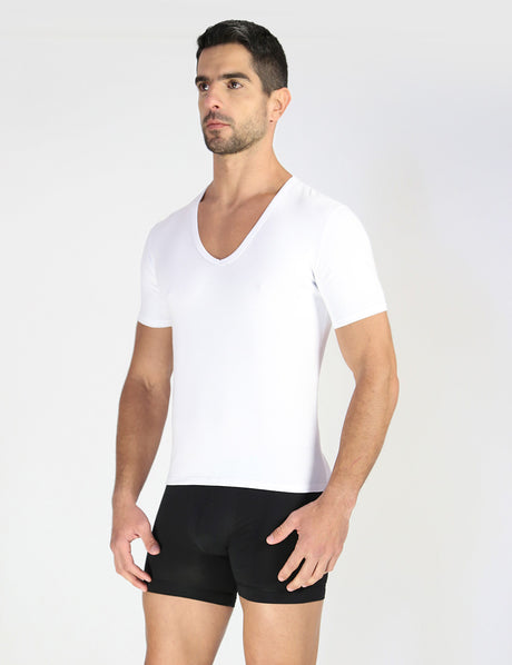 Deep V-Neck T-Shirt 2-Pack