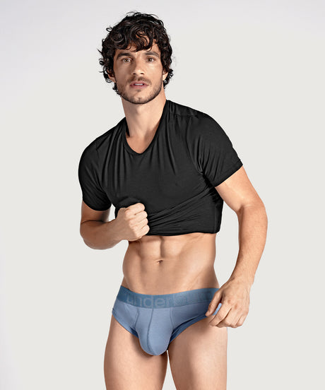 ELEMENTAL BLUE Padded Brief + Smart Package Cup