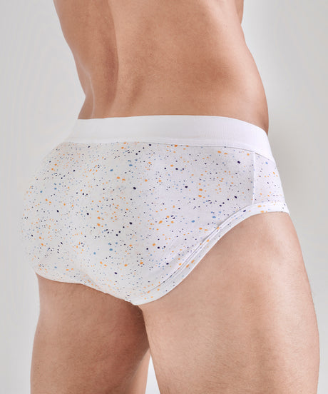 ART POP Padded Brief White Art Pop