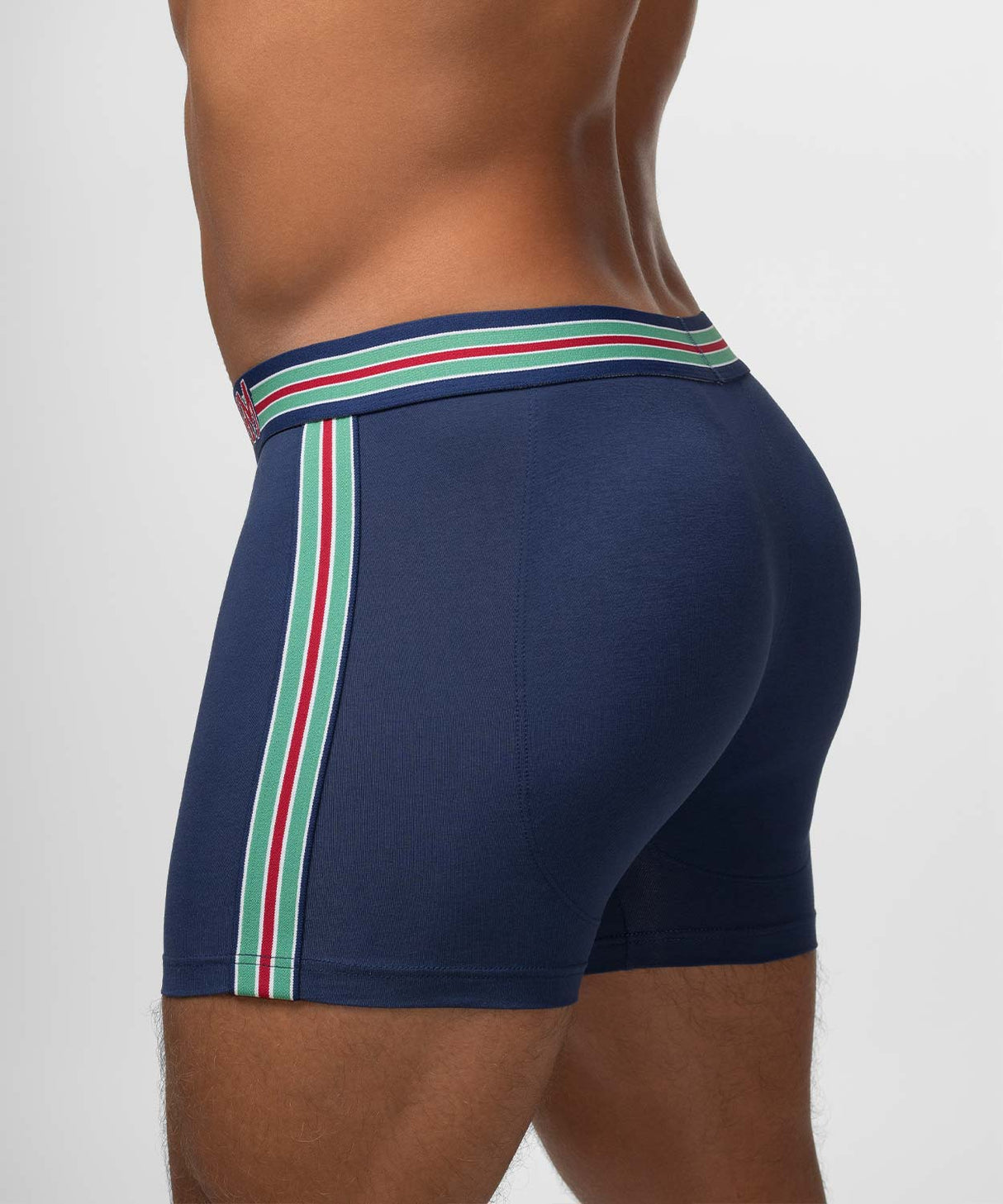 VARSITY Padded Boxer Brief Blue