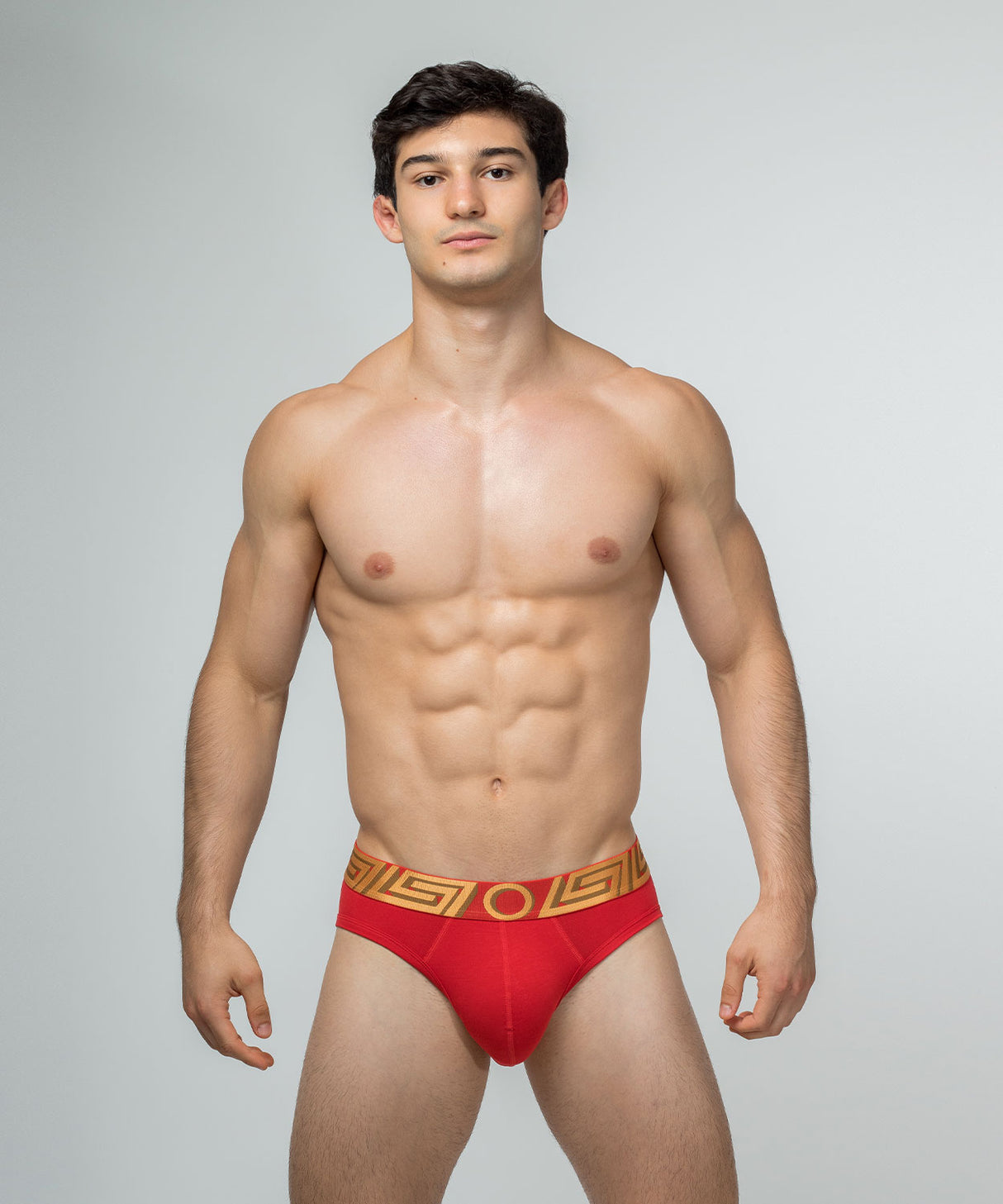 O MY GOD Package Brief Red