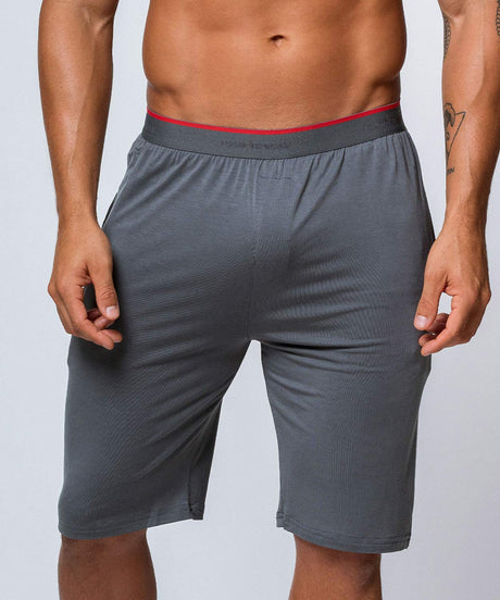 Essentials Modal Homewear Shorts Gray