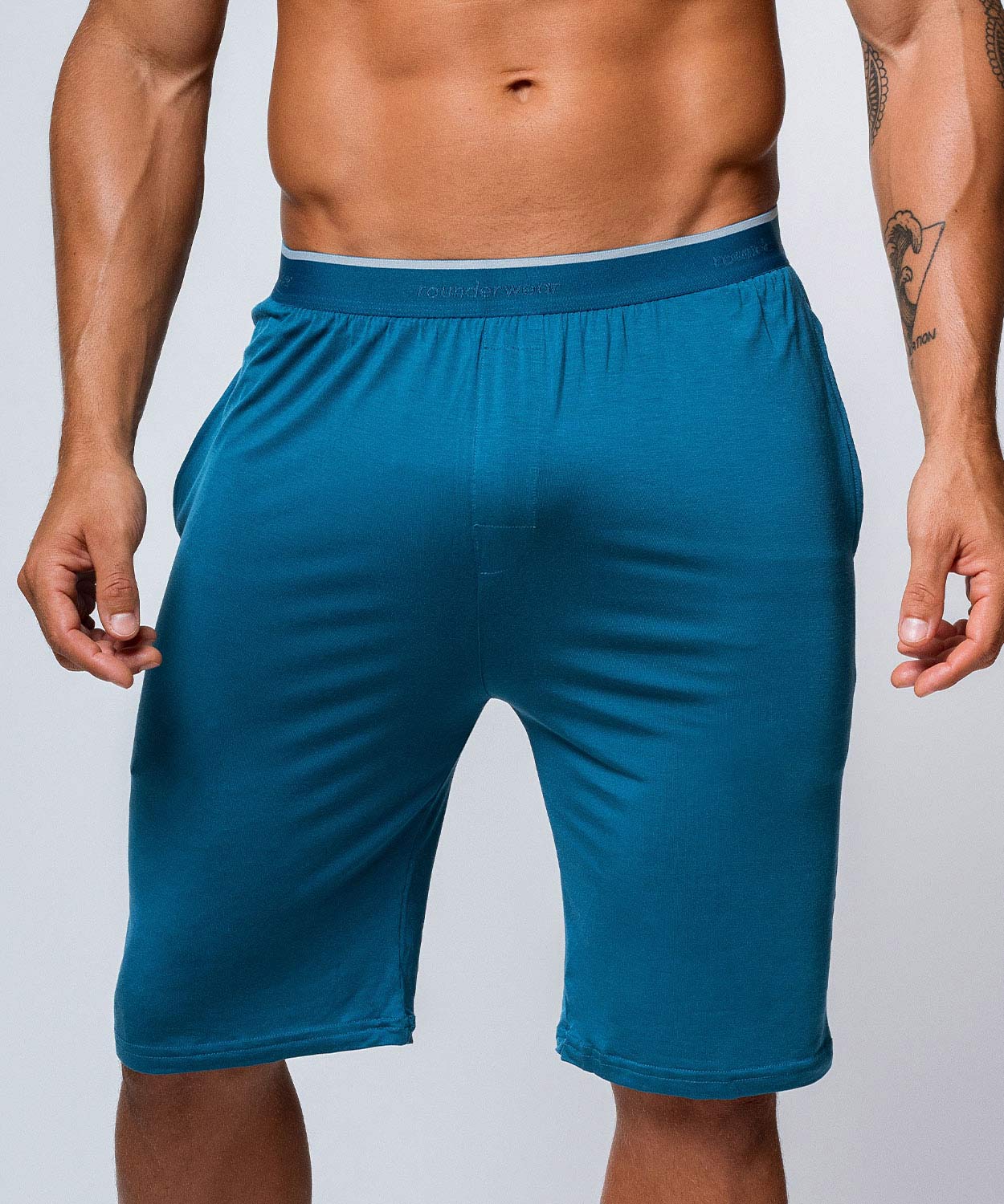 Essentials Modal Homewear Shorts Blue