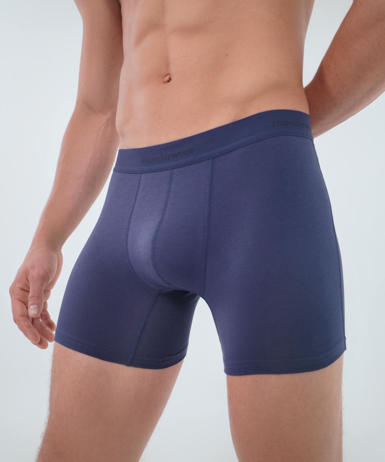 Essentials Cotton Boxer Brief Navy