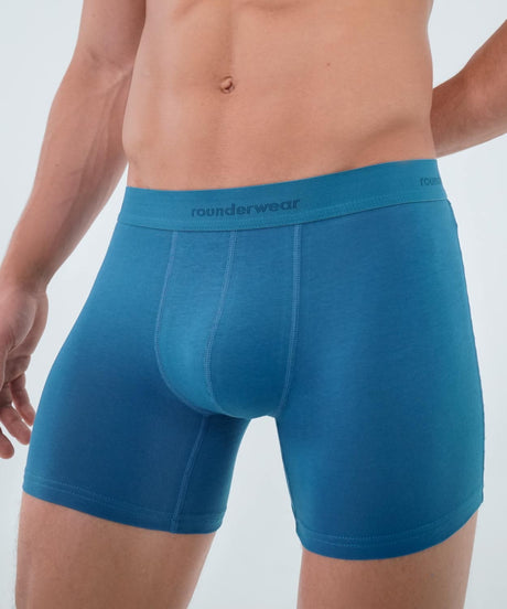 Essentials Cotton Boxer Brief Blue
