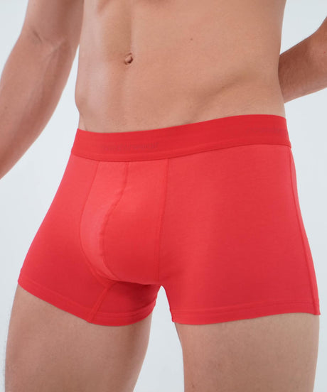 Essentials Cotton Trunk Red
