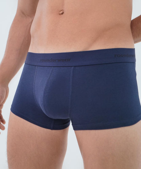 Essentials Cotton Hipster Trunk Navy