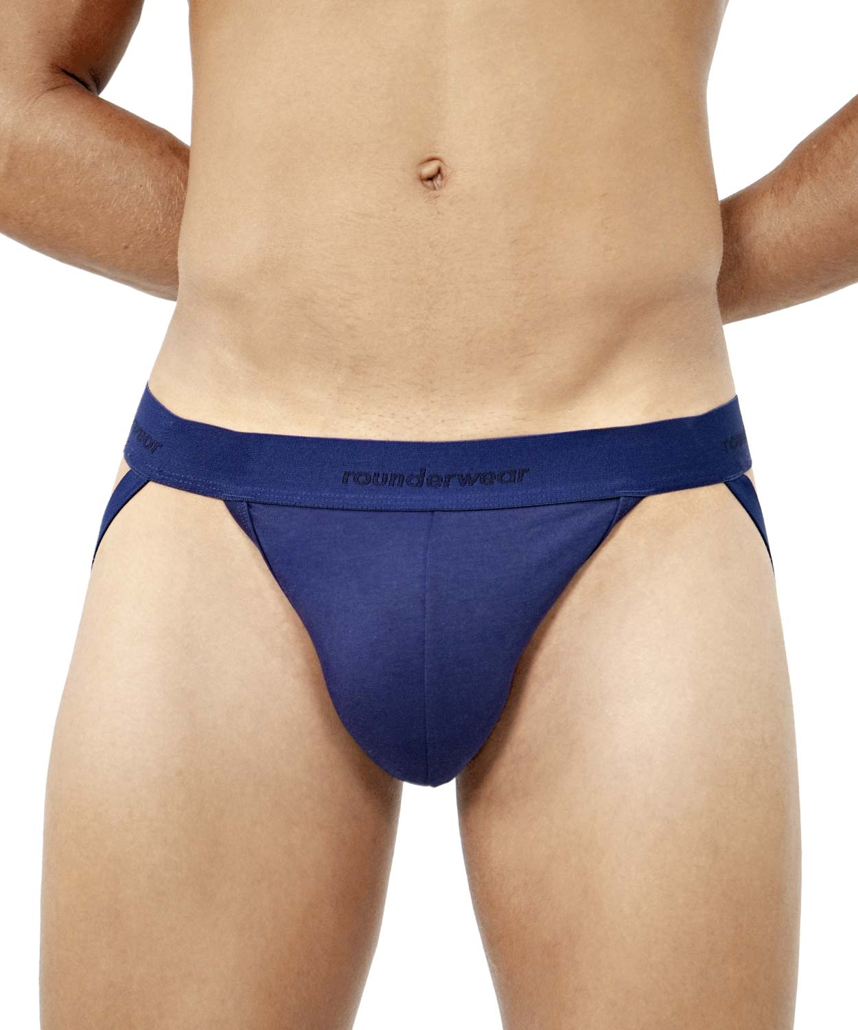 Essentials Cotton Jockstrap Navy