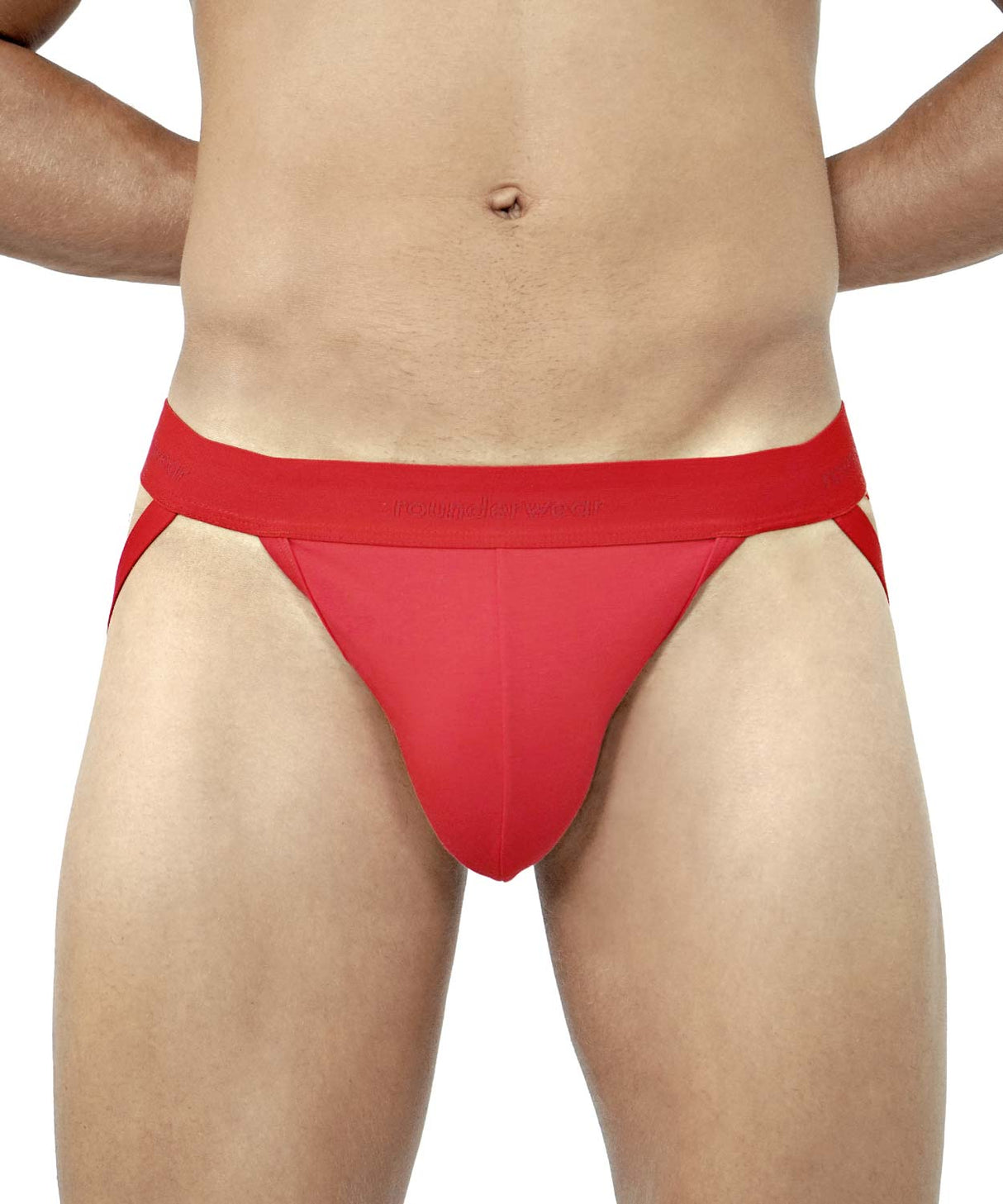 Essentials Cotton Jockstrap Red