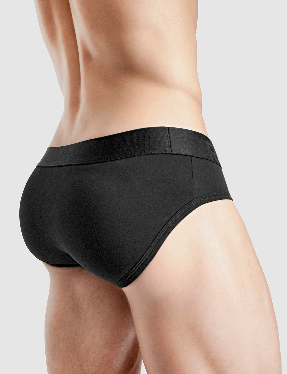 Basic Padded Brief Black