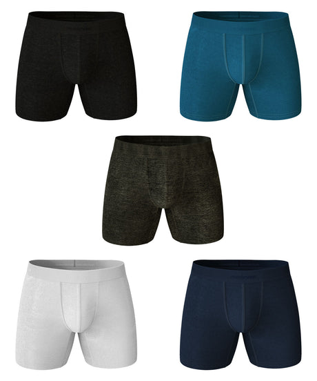 Essentials Cotton Boxer Brief 5-Pack