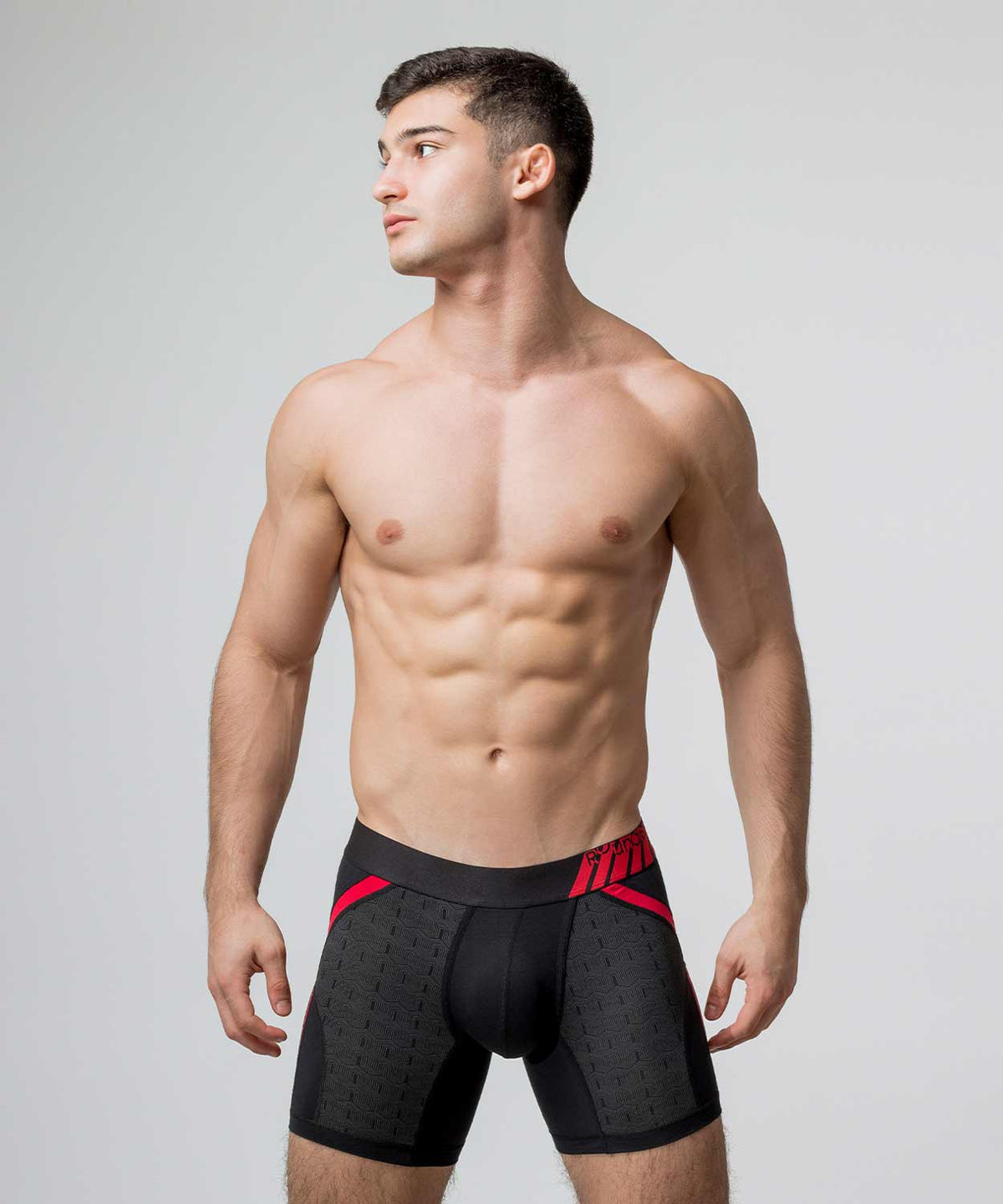 RACING TEAM Anatomic Boxer Brief Racing Black & Red