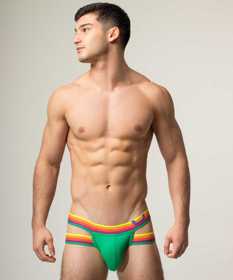 RAINBOW RUSH Lift Holster Brief Green
