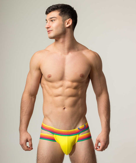 RAINBOW RUSH Lift Holster Brief Yellow