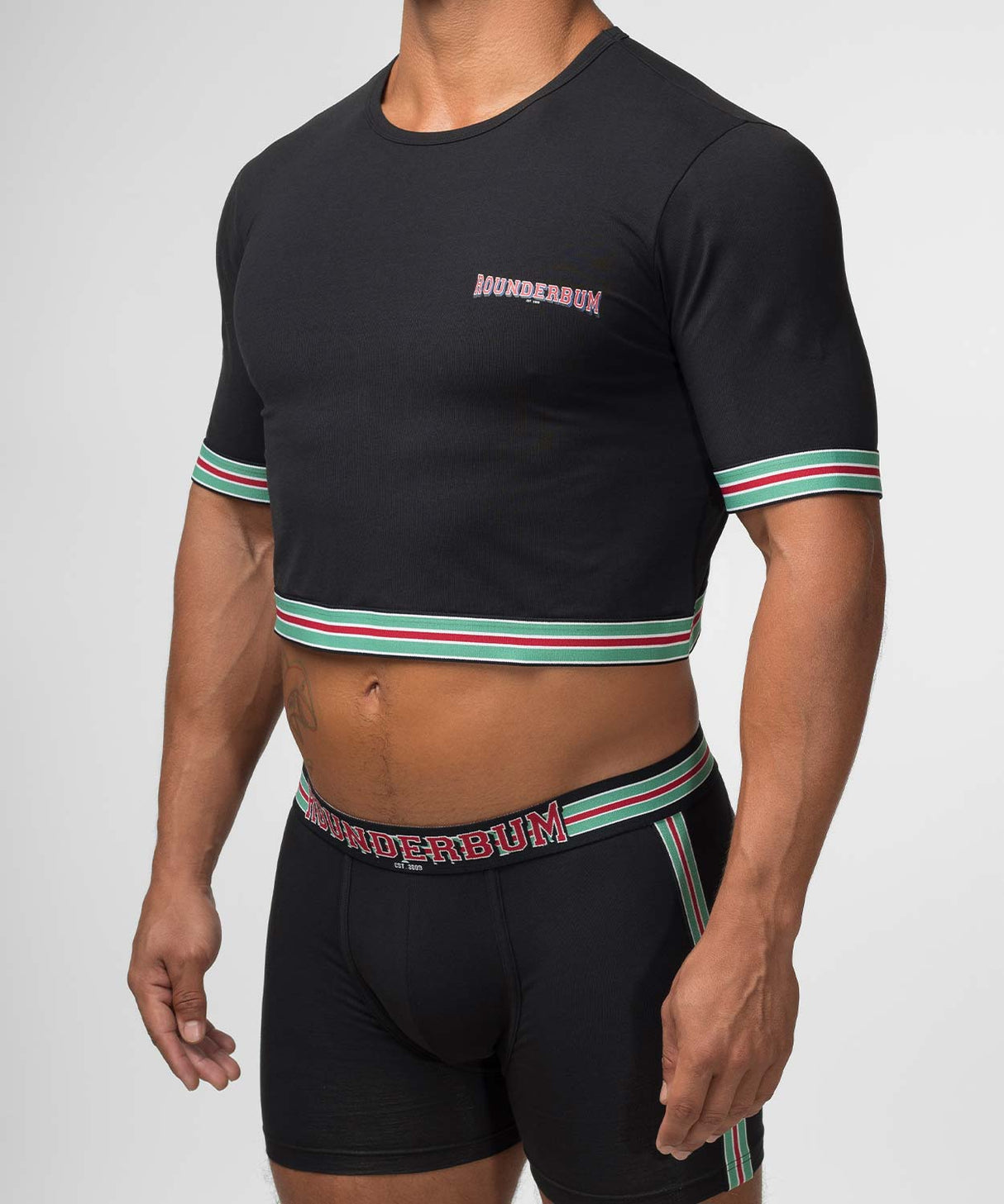 VARSITY Padded Crop Top