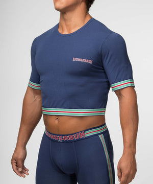 VARSITY Padded Crop Top