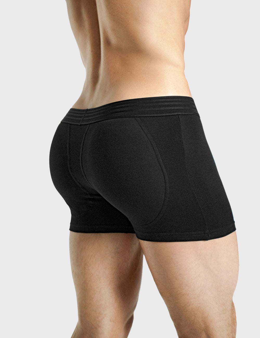 Padded Boxer Brief + Smart Package Cup – Rounderbum Canada