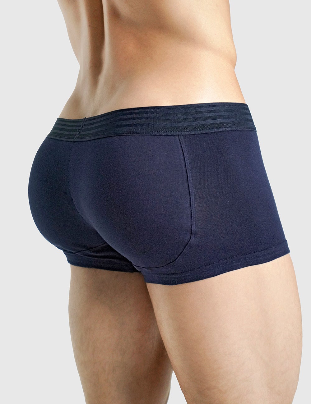 Mens Padded Underwear, Lowrise Trunk Butt Pads