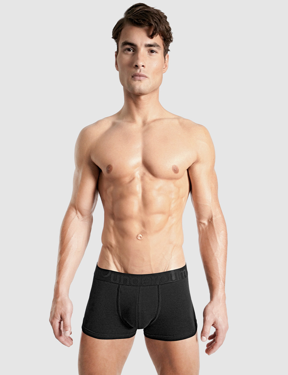 Basic Padded Boxer Trunk Black
