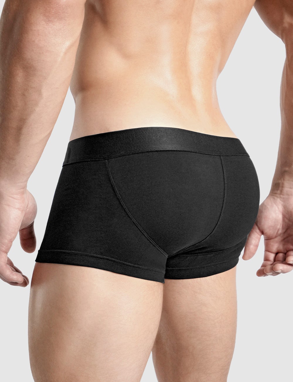 Durtebeua Long Leg Boxer Briefs Para Homens Mens Trunk Underwear