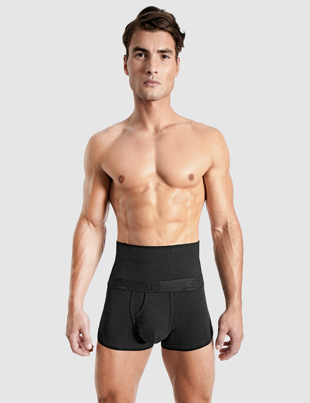 Basic Slim Fit Padded Trunk Black