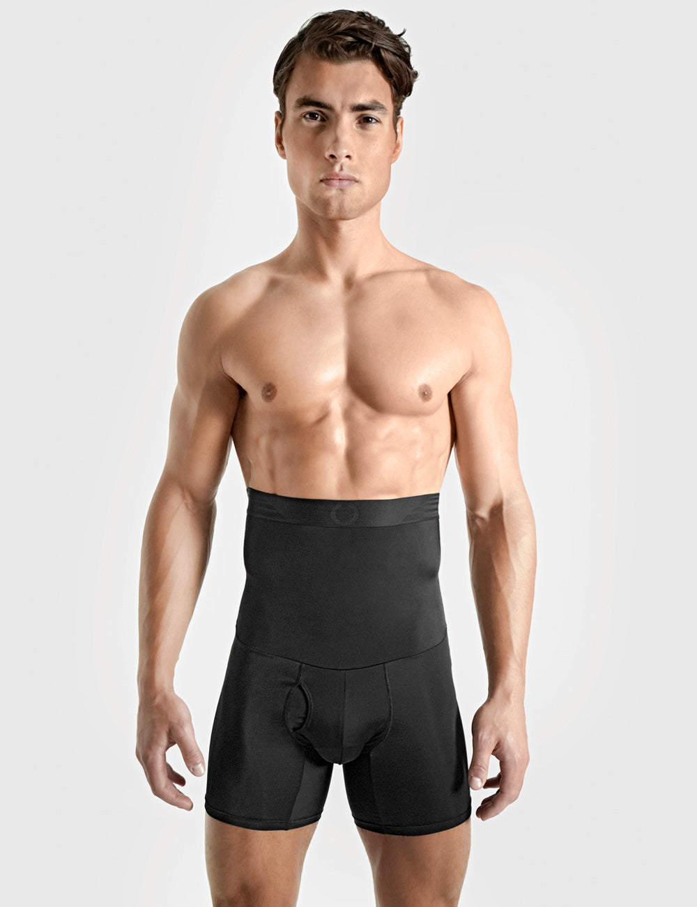 Slim Fit & Padded Boxer Brief Black