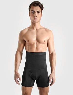 Slim Fit & Padded Boxer Brief Black