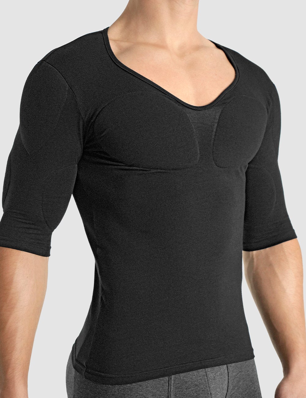 Rounderbum Padded Shaping Muscle T-Shirt RBMS01 