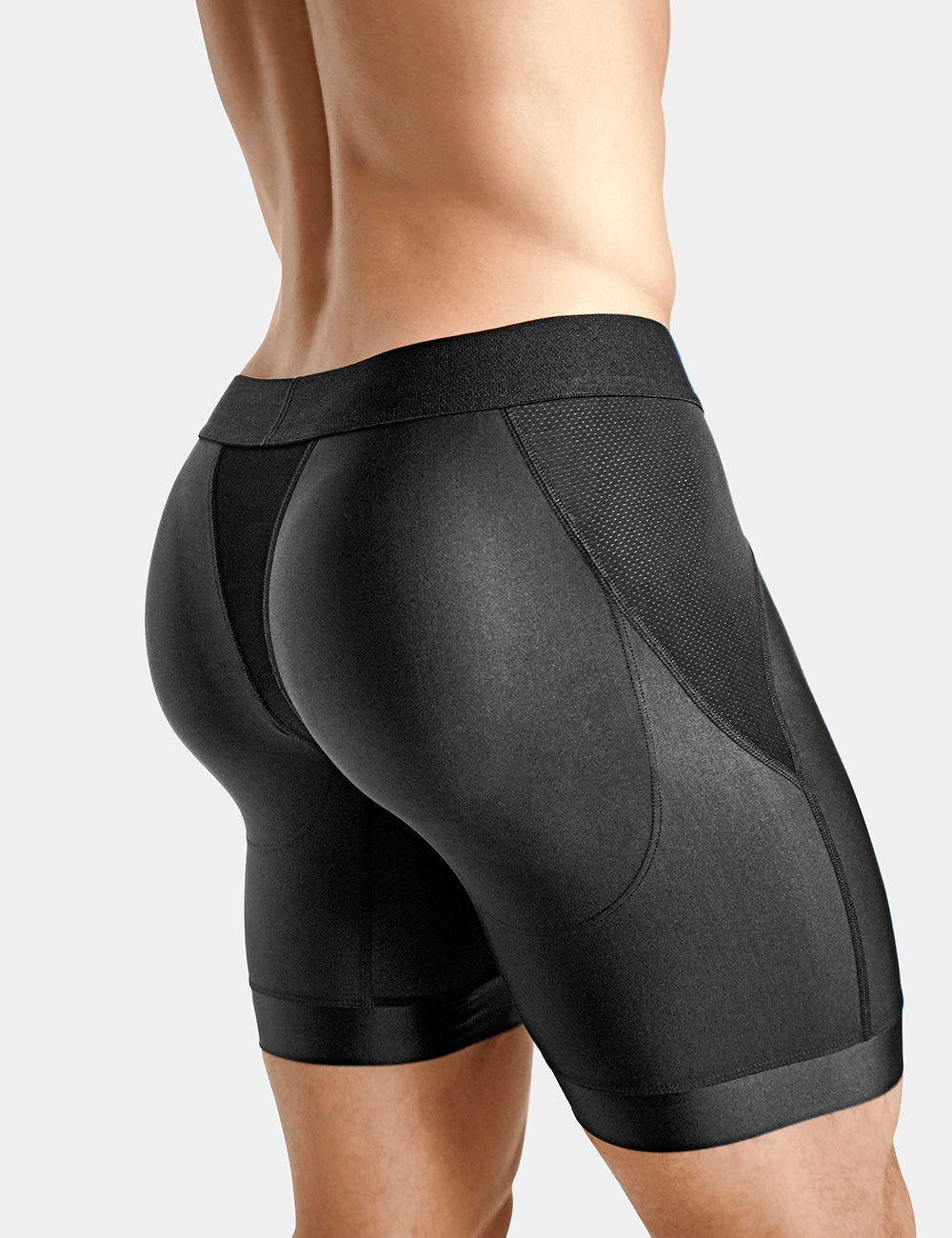 WORKOUT Padded Boxer Brief Black