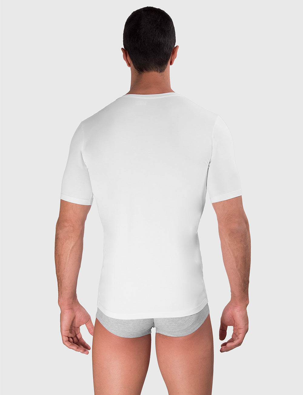 Slim Fit Cotton Compression V-Neck Undershirt