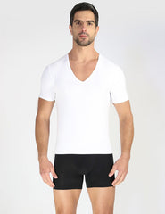 Deep V-Neck T-Shirt 2-Pack